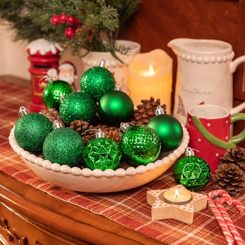 50ct Christmas Tree Decorations Ball Ornaments 2 Inches (50 Count)