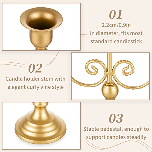 Gold Candelabra Candle Holders for Wedding Christmas