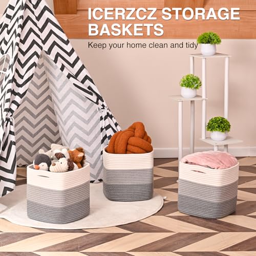 11 Inch Cube Storage Bins (3 Count)