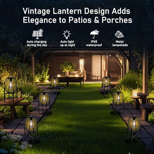 Solar Mesh Lantern Outdoor