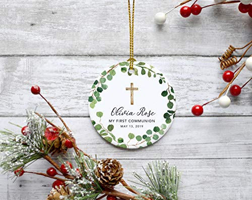 Personalized First Communion Ornament for Girls & Boys