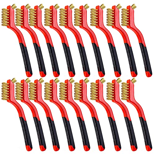 Wire Scratch Brush Set Soft Grip for Rust