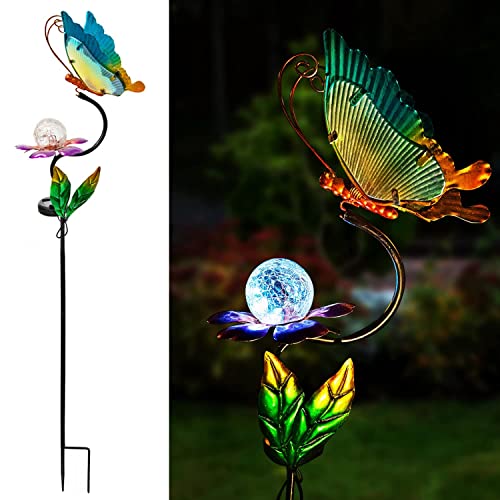 Solar Butterfly Garden Lights