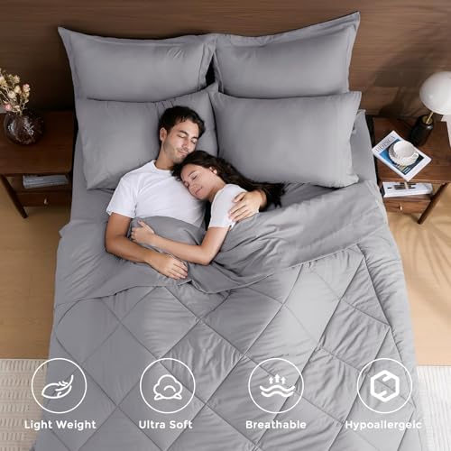 7 Piece Oversized King Comforter Set