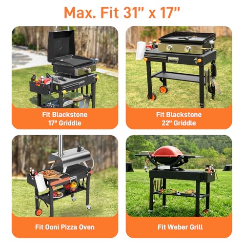 Portable Outdoor Grill Table