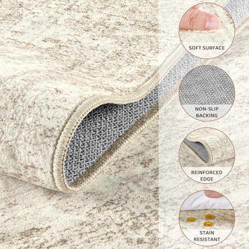 2x6 Washable Runner Rug for Hallway (24 Count)