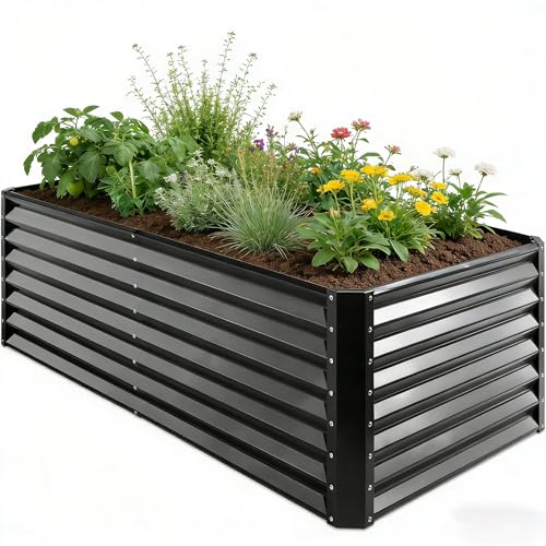GARDMAX 6x3x1FT Raised Garden Bed Kit