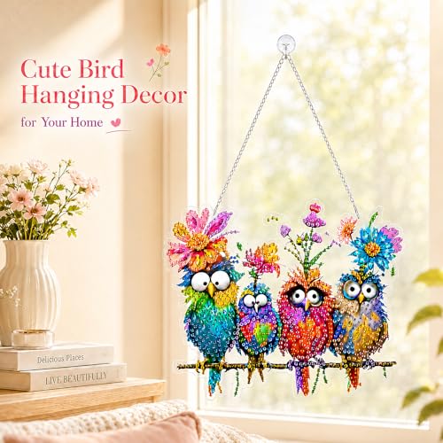 Bird Diamond Art Kits for Adults