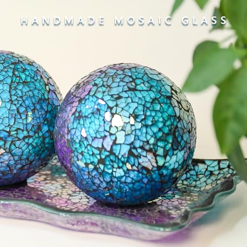 Decorative Glass Bowl Balls (4 Count)