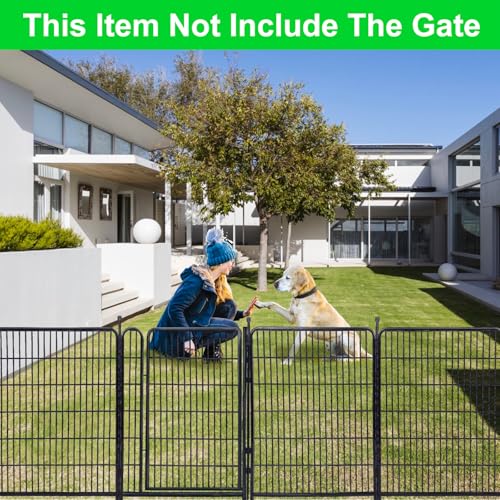 Tall Garden Fence Without Gate (18 Foot)