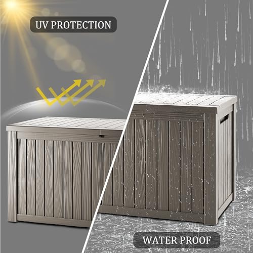 180 Gallon Outdoor Storage Box Waterproof