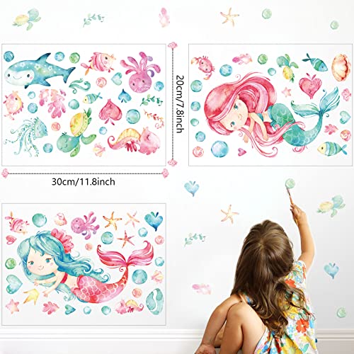Luminous Mermaid Wall Stickers Decals