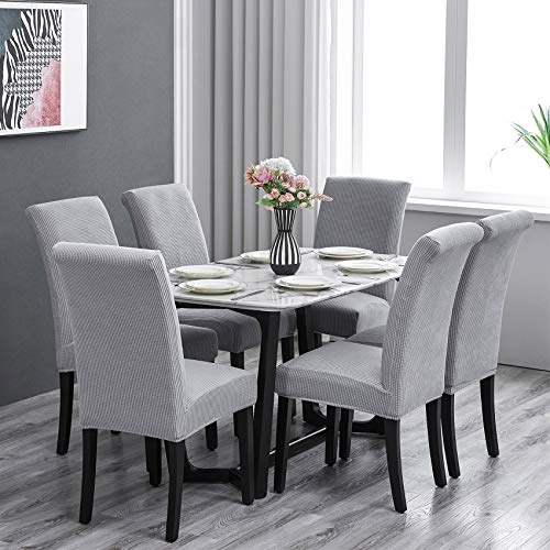 Stretch Chair Covers for Dining Room Set of 2