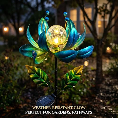 38 Inch Solar Wind Spinner Outdoor