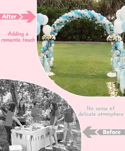 Metal Arch Backdrop Stand 7Ft Wide 7.7Ft High