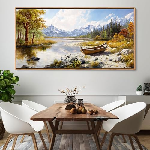 Fall Mountain Landscape Wall Art