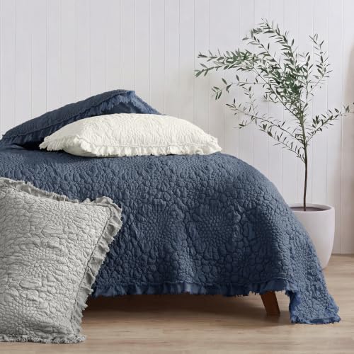 Shabby Chic Ruffled Quilt King Size
