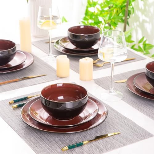 Porcelain Dinnerware Sets for 8 (24 Count)