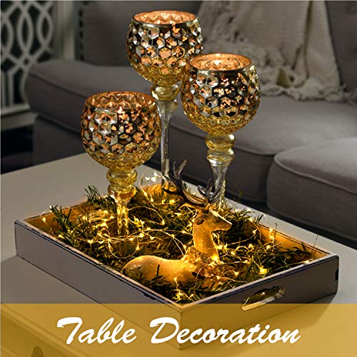 6 Pack 7Ft Starry String Lights No Remote Fairy String Lights (6 Count)