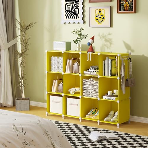 Cube Storage Organizer Closet Organizers 12 Cube Storage Shelves