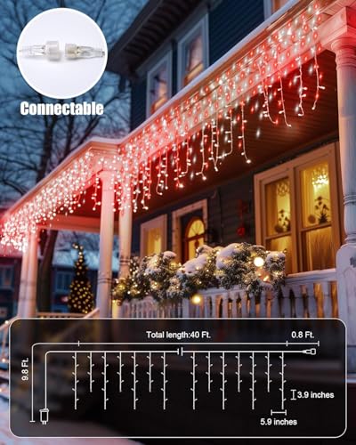 Icicle Lights (40 Foot)