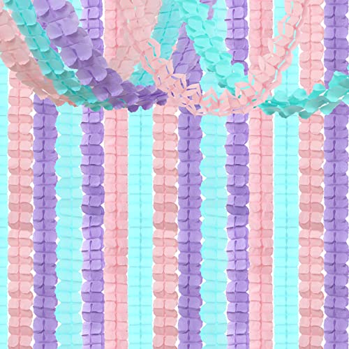 Pink Purple Mint Mermaid Party (12 Count)