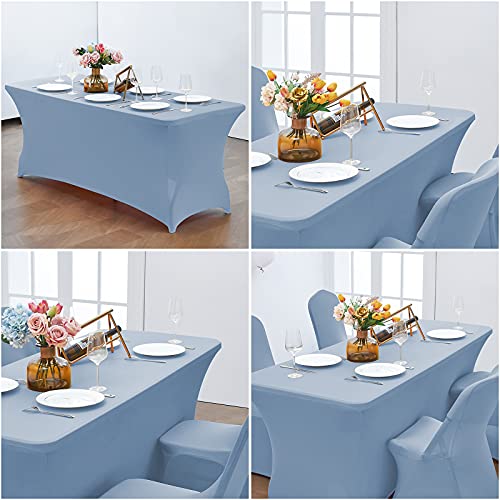 6FT Stretch Spandex Fitted Tablecloth