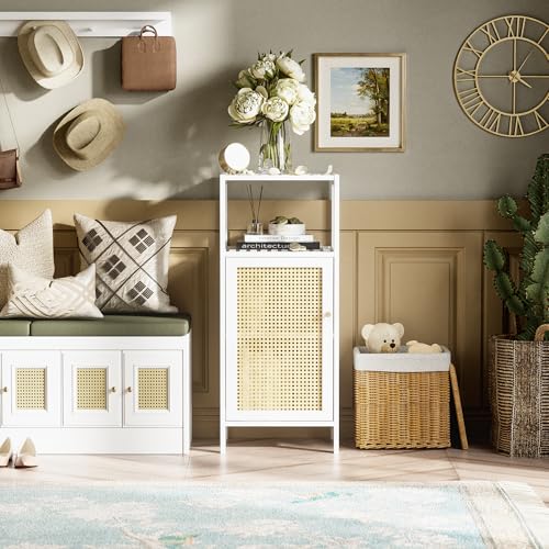 Bathroom Storage Cabinet Rattan