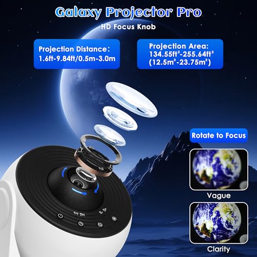 Galaxy Projector for Bedroom Pro Version (13 Count)