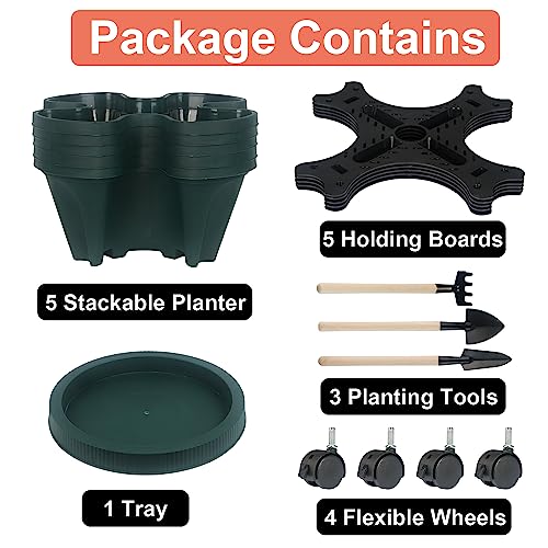 Vertical Planter Tower (2 Count)