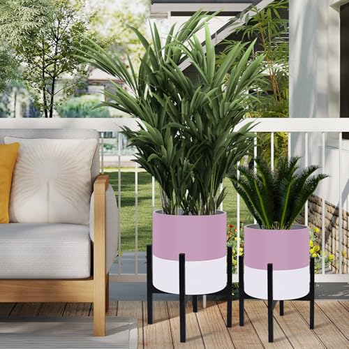 Planter With Stand Set of 2 (2 Count)