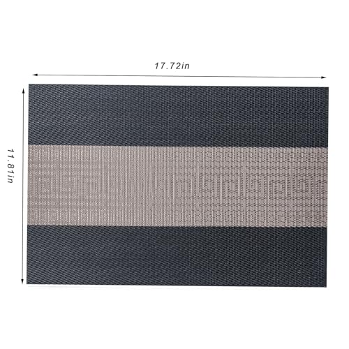 Placemats Set of 6 Washable Indoor (6 Count)