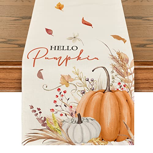 210 GSM Fall Table Runner Home Party Decor 13x120 Inch