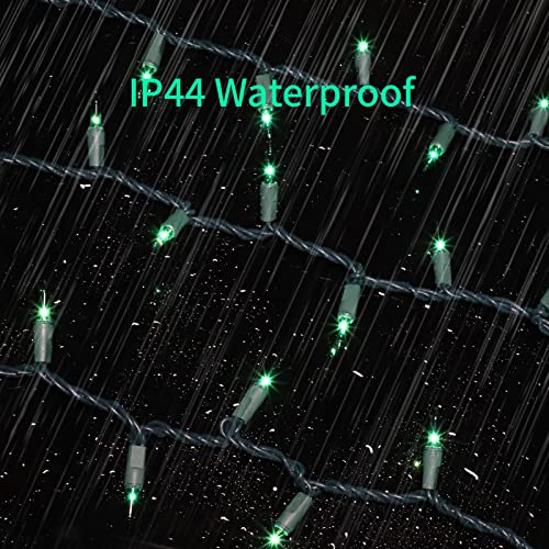 Green Wire Green 100 Incandescent Bulb Mini String Lights for Indoor Christmas Tree Garland Birthday Wedding Party Festival Decoration (100 Count)