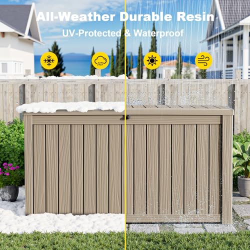 200 Gallon Outdoor Deck Box