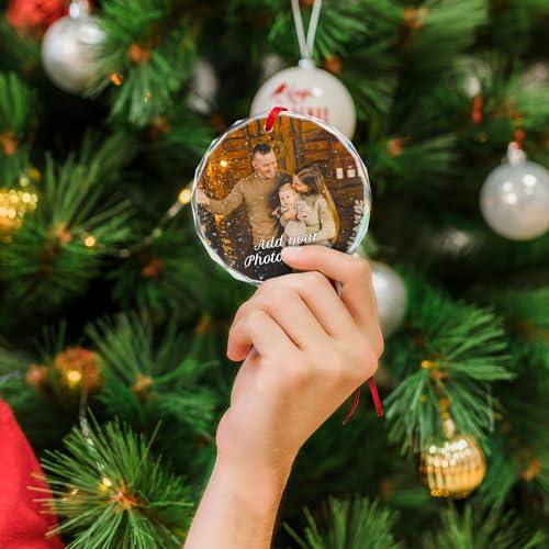 Personalized Christmas Ornament with Photo