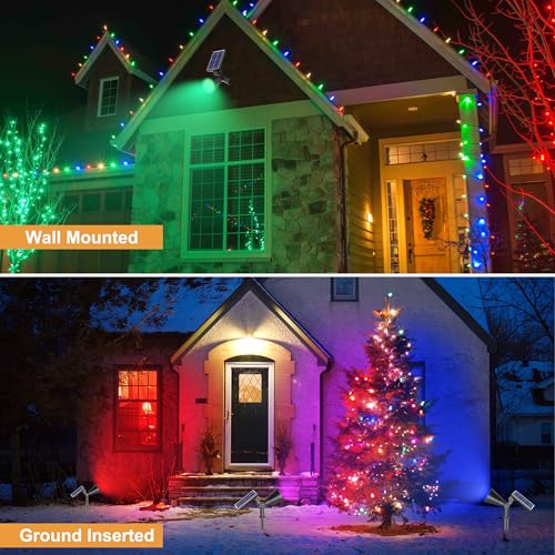 Solar Lights Outdoor Waterproof Spot Lights (3 Count)