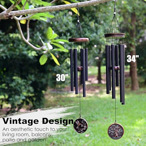Large Wind Chimes for Outside Deep Tone