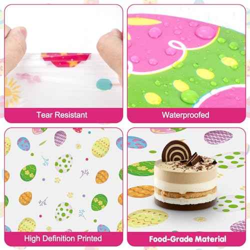 2 Pack Easter Tablecloth (2 Count)