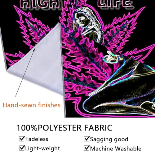 UV Reactive Blacklight Tapestry