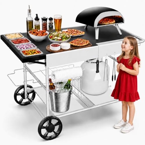 50"x 25" Pizza Oven Table