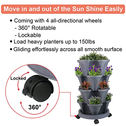 Vertical Planter Tower (2 Count)