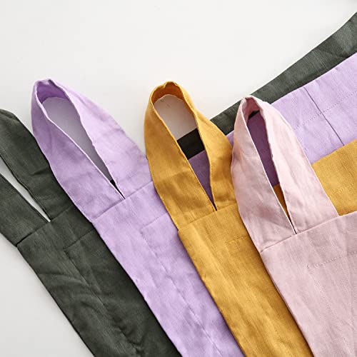 100% Linen Door Hanging Laundry Hamper Bag