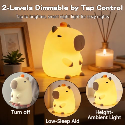 Capybara Silicone Night Light