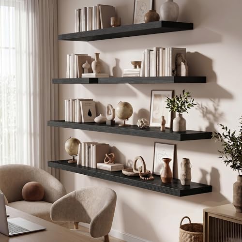 36 Inch Floating Shelves for Wall Set of 2
