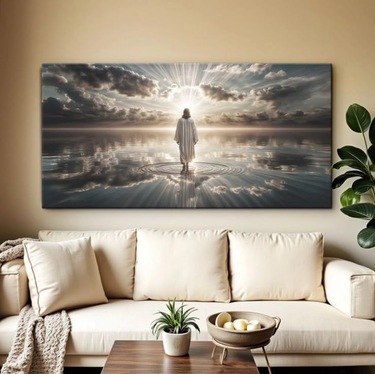 Jesus Walking on Water Canvas