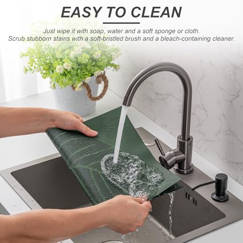 Placemats Set of 6 Washable Indoor (6 Count)