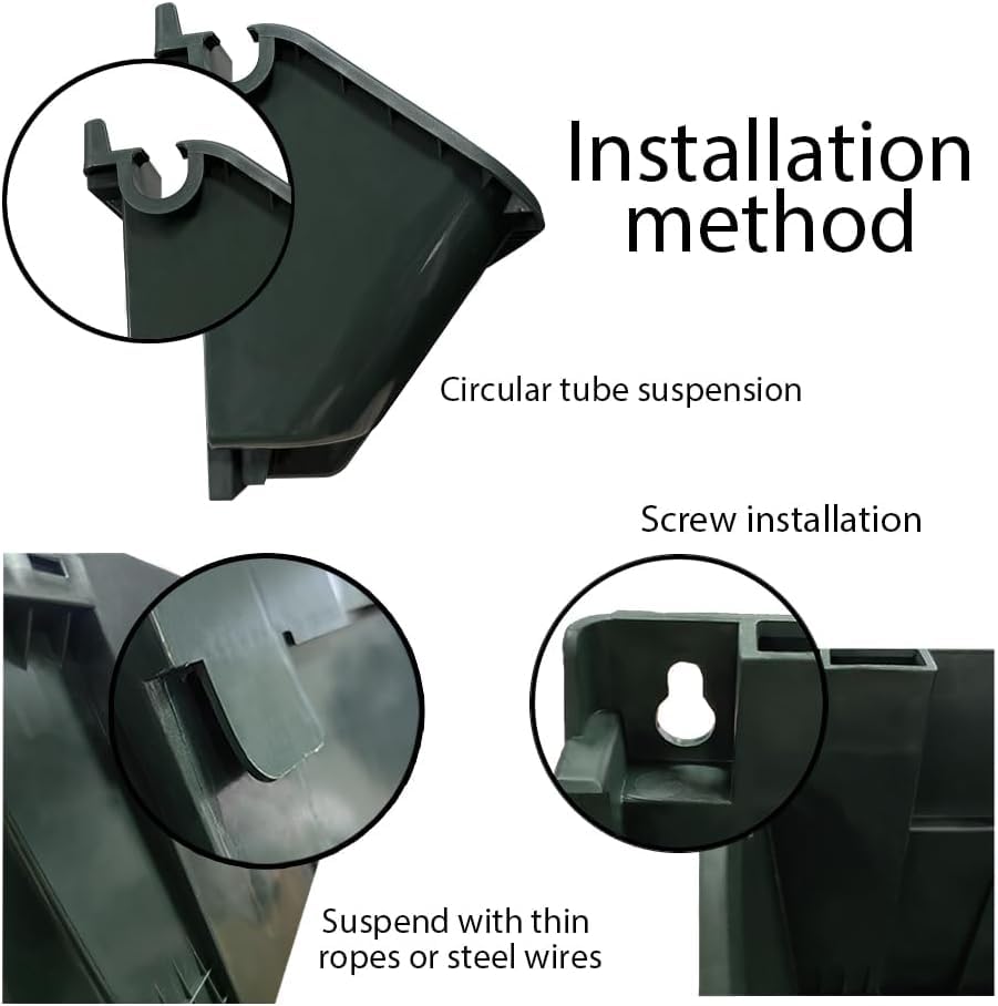 Self Watering Wall Mounted Planter Set (8 Count)
