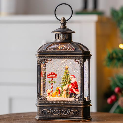Snow Globe Lighted Christmas Decorations