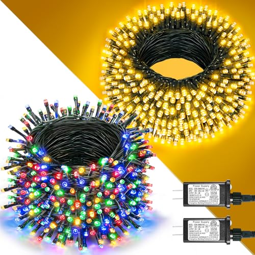 2 Pack Christmas Lights Outdoor